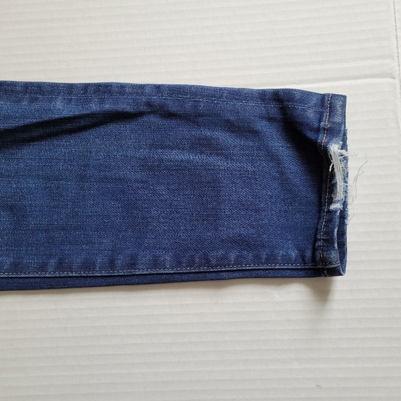 J. Crew jeans Lookout high rise skinny blue denim pants distressed stretchy 25 - Picture 14 of 14